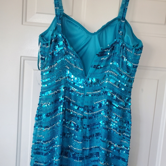 NWOT Scala Sequined Dress L - Picture 14 of 16
